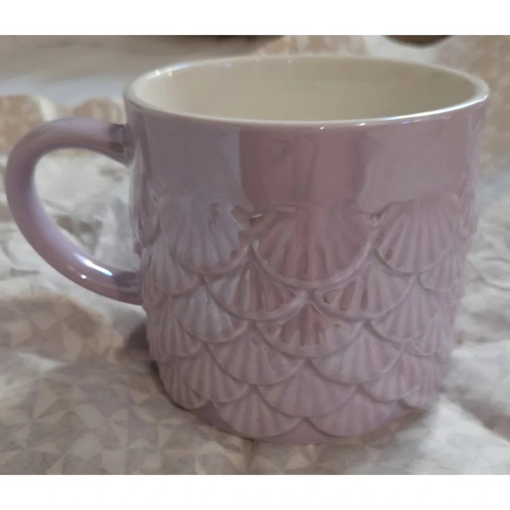 Starbucks Iridescent Mermaid Tail 12oz Coffee/Tea Mug Limited Edition Europe New